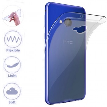 Skaidrus silikoninis-tpu dėkliukas  (Htc U Play telefonams)
